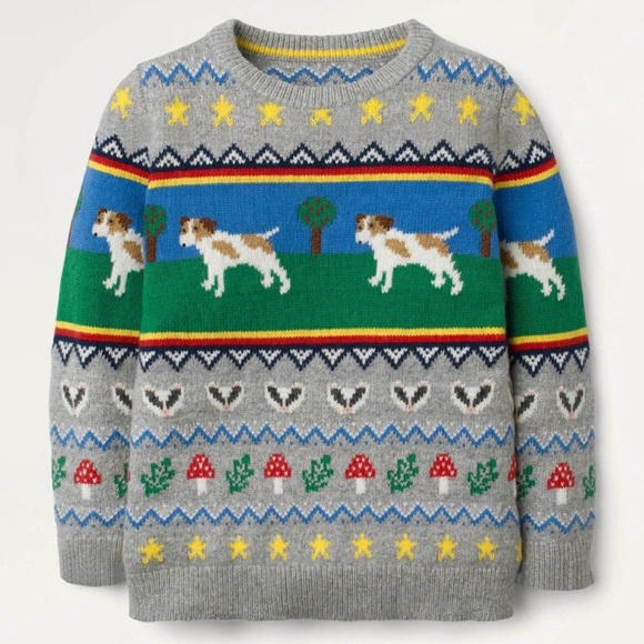 Mini Boden Other - Mini Boden Fair Isle sweater
